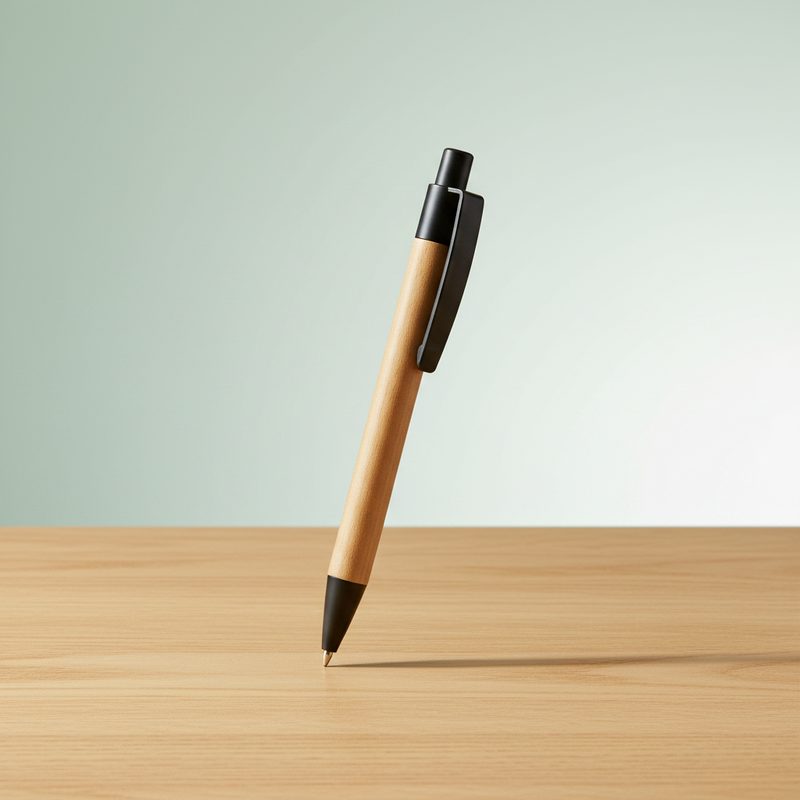 Stylo bambou personnalisé