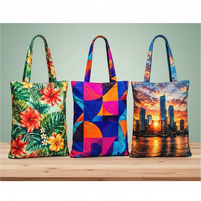 Tote bag sublimation all-over
